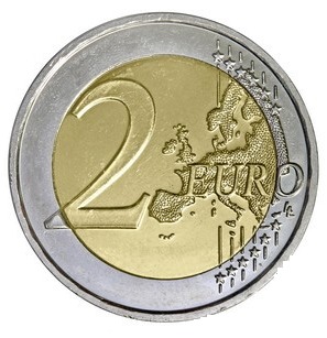 Le point G comparé à une pièce de deux euros