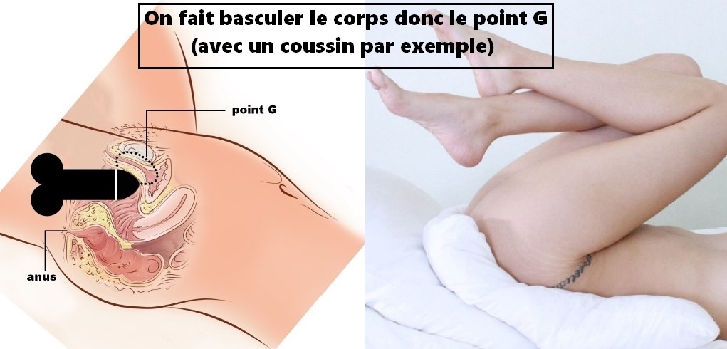 Utilisez un coussin pour faire jouir votre femme (surélevez ses fesses)