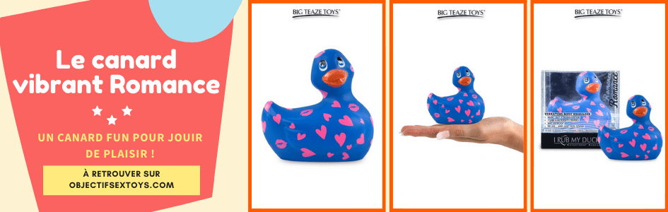 Le canard Duckie Romance vous fera jouir comme jamais !