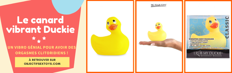 Le Duckie classique 2.0 est parfait pour faire vibrer votre clito !